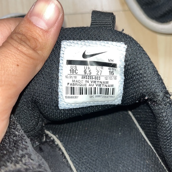 Nike Kids Boys Velcro Runners Sz 10 - Picture 7 of 7